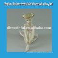 Ceramic home decoration with dancing girl design
